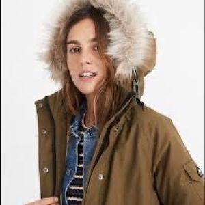 BNWT Penfield X Madewell Deerfield A-Line Parka